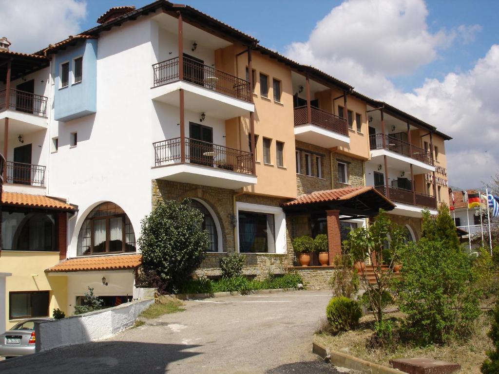 Byzantium Hotel Костур Екстериор снимка