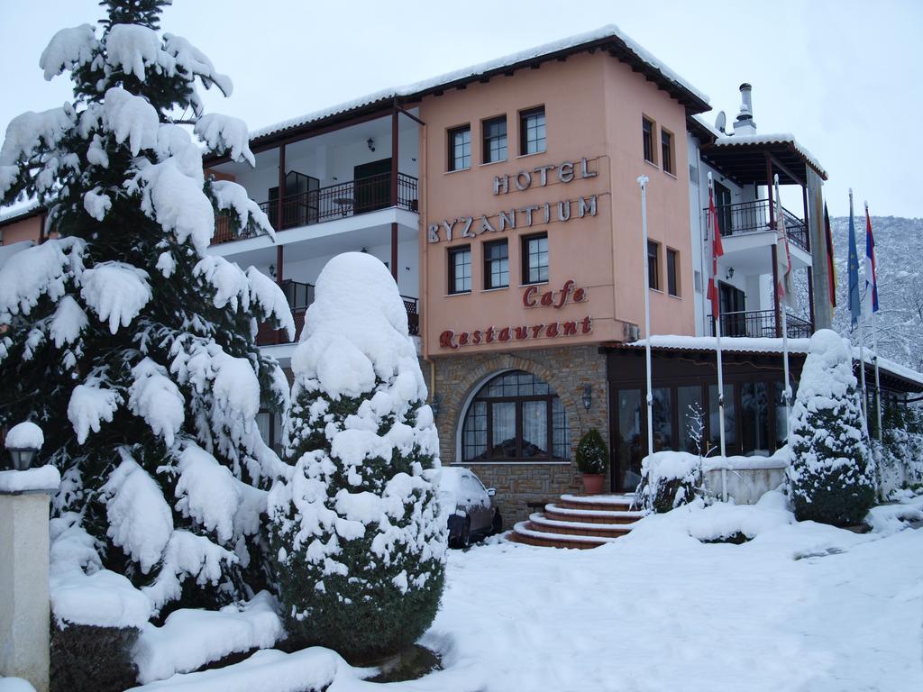 Byzantium Hotel Костур Екстериор снимка